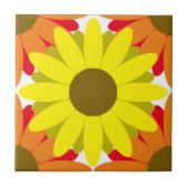 Carreau Modèle de motif floral (Devant)