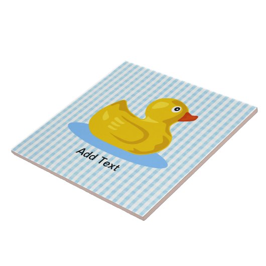 Carreau Modèle en caoutchouc Ducky (Côté)