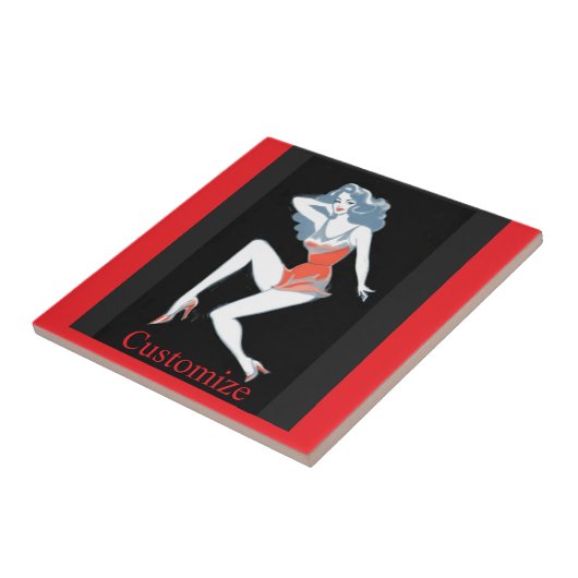 Carreau Modèle flamboyant Poster Thunder_Cove (Côté)