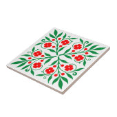 Carreau Modèle floral (Côté)