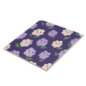 Carreau Modèle Floral Cute Kawaii (Côté)