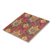 Carreau Modèle Floral Français Antique (Côté)