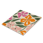 Carreau Modèle floral rétro (Côté)