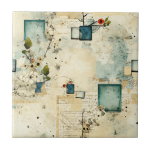 Carreau Modèle floral vintage (5)