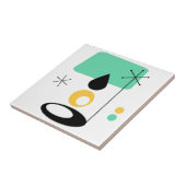 Carreau modèle moderne de lampe du milieu du siècle (Côté)