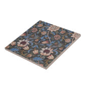 Carreau Modèle William Morris Evenlode : Vintage Moody (Côté)