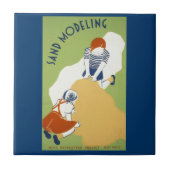 Carreau Modélisation du sable (Devant)