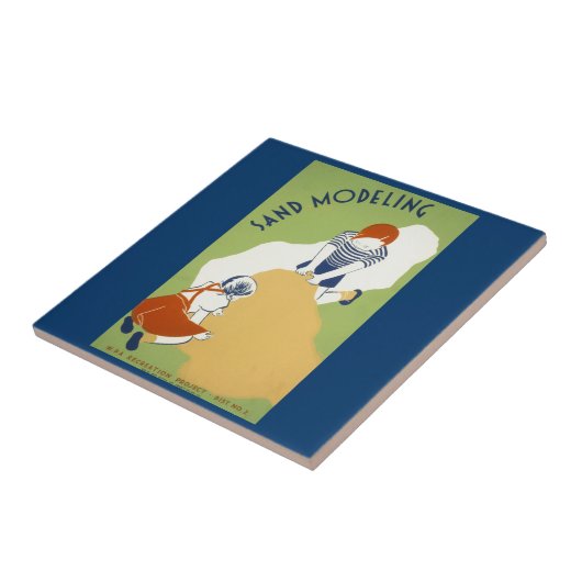 Carreau Modélisation du sable (Côté)