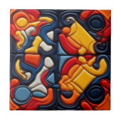 Carreau Modern Art Ceramic Tile (Devant)