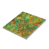 Carreau Modern Decorative Geometric Stained Glass (Côté)