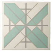 Carreau Modern Geometric Pat#8 Sea Green ID1192 (Devant)