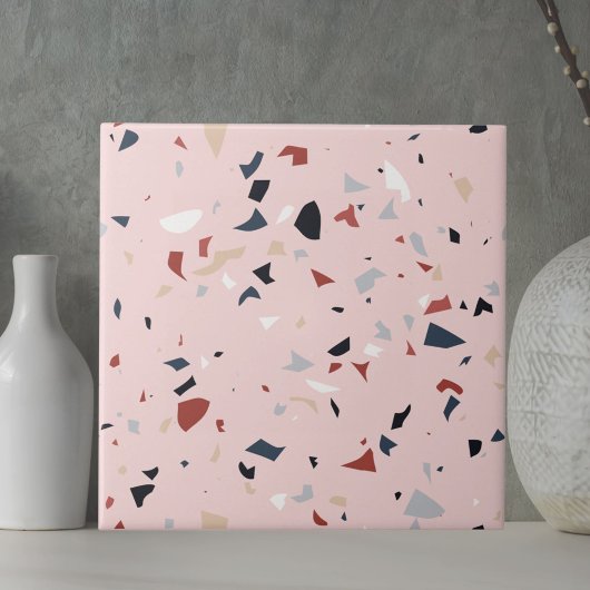 Carreau Moderne Abstrait italien Terrazzo Motif sans coutu