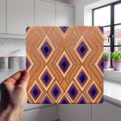 Carreau Moderne disco cascade streamline violet orange
