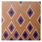 Carreau Moderne disco cascade streamline violet orange (Devant)