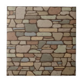 Carreau Moderne élégant style nature motif en pierre Uniqu (Devant)