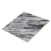 Carreau Moderne et élégant Marbre Classique Simple Gris Ch (Côté)