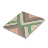Carreau Moderne Géométrique Chic Couleurs Pastel (Côté)