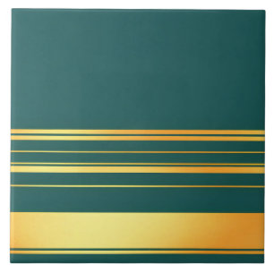 Carreau Moderne Green Gold Luxury Linen Texture Collection