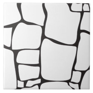 Carreau Moderne mosaïque de pierre abstraite décorative