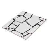 Carreau Moderne mosaïque de pierre abstraite décorative (Côté)