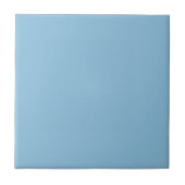 Carreau Moderne Pastel Couleur Solide Pale Cerulean (Devant)