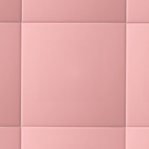 Carreau Moderne Pastel couleur solide rose doux