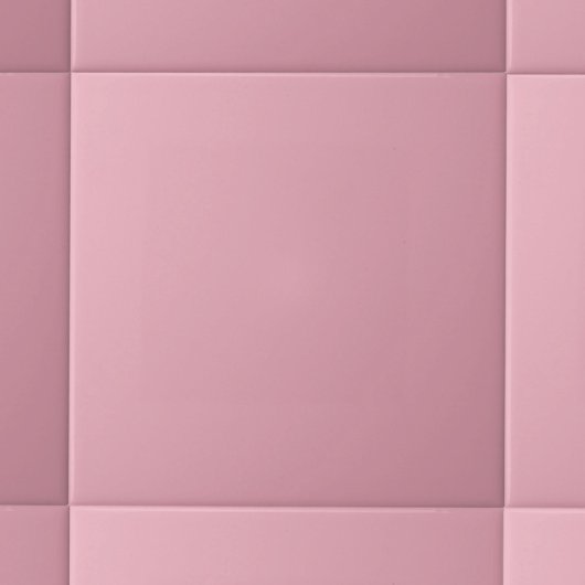 Carreau Moderne Pastel Couleur Solide Rose Foncé