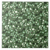 Carreau Moderne Simple Terrazzo Carrelage vert (Devant)
