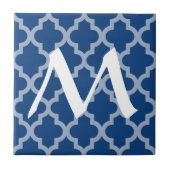 Carreau Modes marocains méditerranéens Quatrefoil avec (Devant)