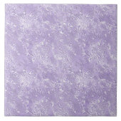 Carreau Moire de soie Petit Motif en Lavande Lilac (Devant)