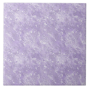 Carreau Moire de soie Petit Motif en Lavande Lilac