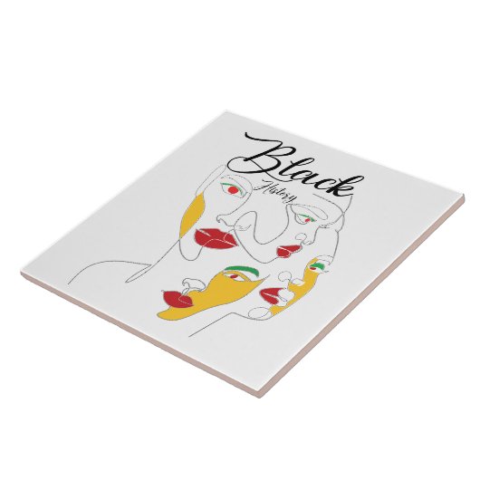 Carreau Mois de l'histoire noire BHM (Côté)