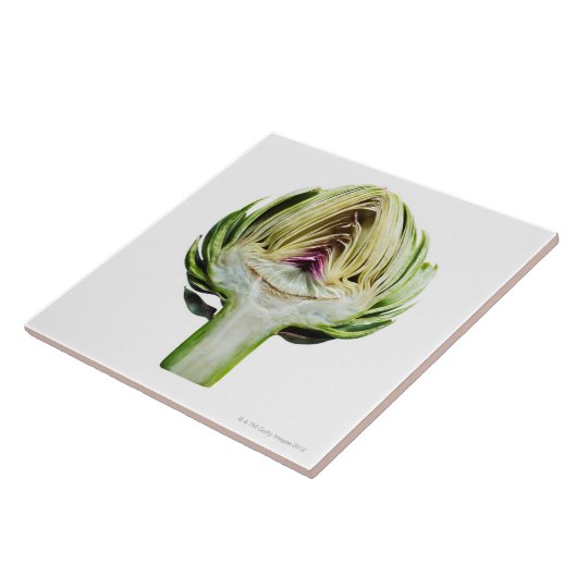 Carreau Moitié d'artichaut coupée (Côté)