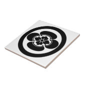 Carreau Mokko dans un cercle (Côté)