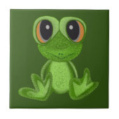 Carreau Mon ami la grenouille verte (Devant)