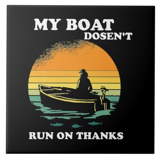 Carreau Mon bateau ne fonctionne pas grâce (Devant)