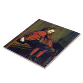 Carreau Mon deuxième sermon, John Everett Millais (Côté)