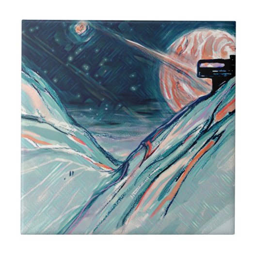 Carreau Mon futur chez soi dans l'espace (Devant)