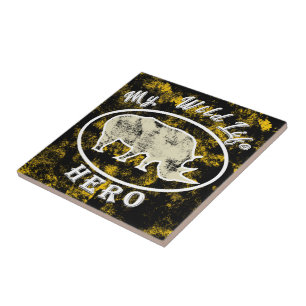 Carreau Mon héros de la faune