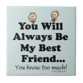 Carreau Mon meilleur ami (Devant)