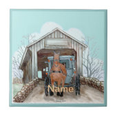 Carreau Mon Pont Couvert Amish (Devant)