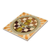 Carreau Mon roi d'échecs (Côté)