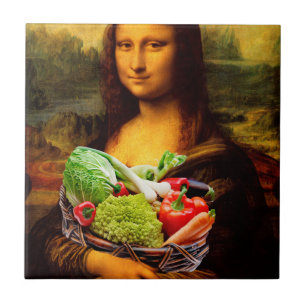 Carreau Mona Lisa aime les légumes