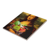 Carreau Mona Lisa aime les légumes (Côté)