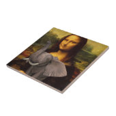 Carreau Mona Lisa avec éléphant (Côté)