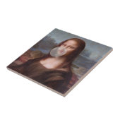 Carreau Mona Lisa souffle de bulle grise gomme (Côté)