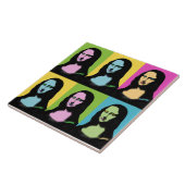 Carreau Mona Lisa - Style Pop Art (Côté)