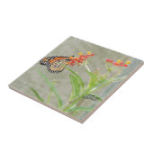 Carreau Monarch Butterfly et Caterpillar (Côté)