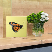 Carreau Monarque Papillon Illustration orange et jaune