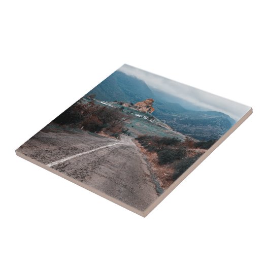 Carreau Monastère de Jvari Géorgie (Côté)